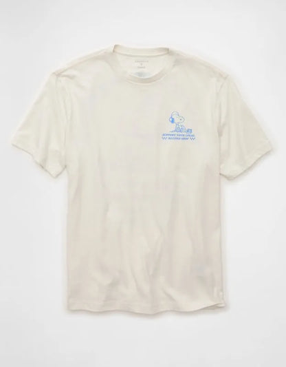 AE Standard Fit Snoopy Graphic T-Shirt