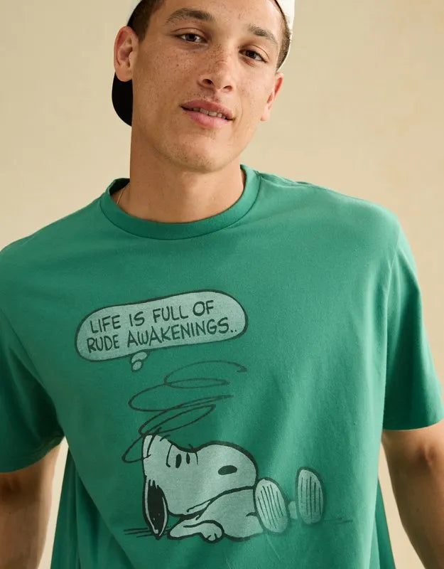 AE Standard Fit Snoopy Graphic T-Shirt