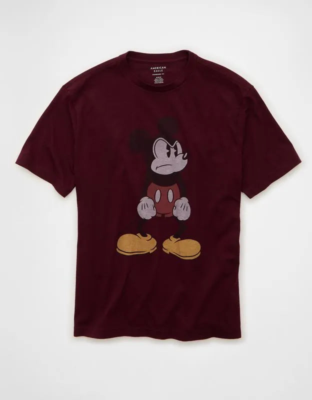 AE Standard Fit Mickey Mouse Graphic T-Shirt
