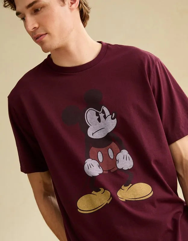AE Standard Fit Mickey Mouse Graphic T-Shirt