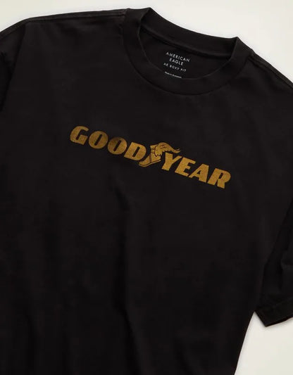 AE Boxy Fit Goodyear Tires Graphic T-Shirt