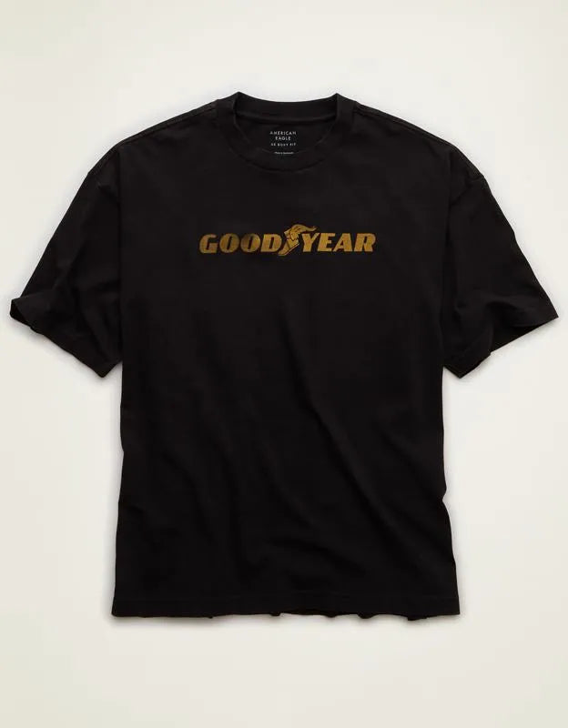 AE Boxy Fit Goodyear Tires Graphic T-Shirt