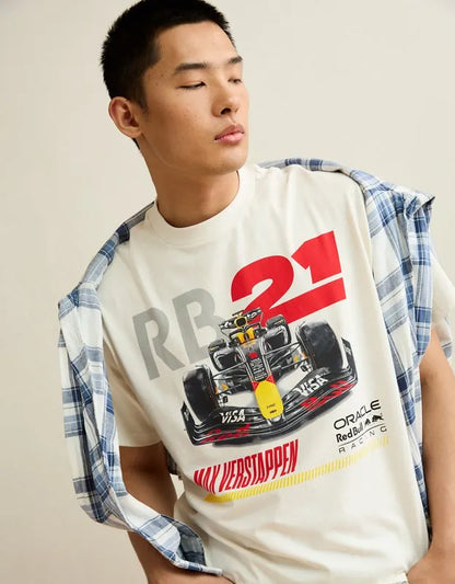 Oracle Red Bull Racing x AE Boxy Fit Graphic T-Shirt