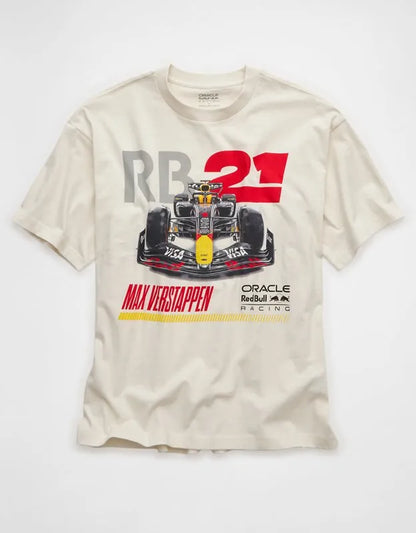 Oracle Red Bull Racing x AE Boxy Fit Graphic T-Shirt