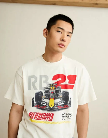 Oracle Red Bull Racing x AE Boxy Fit Graphic T-Shirt