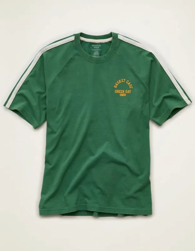 AE Standard Fit Green Day Soccer T-Shirt