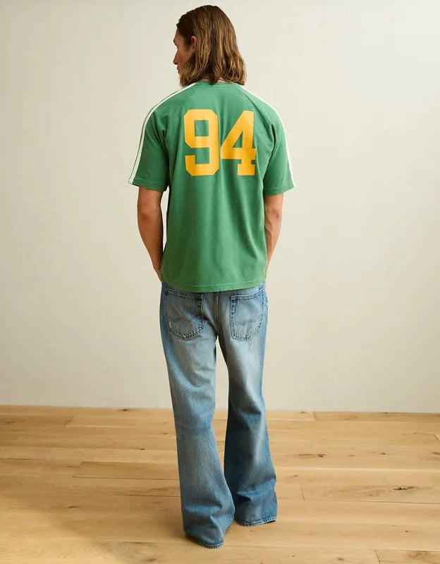 AE Standard Fit Green Day Soccer T-Shirt