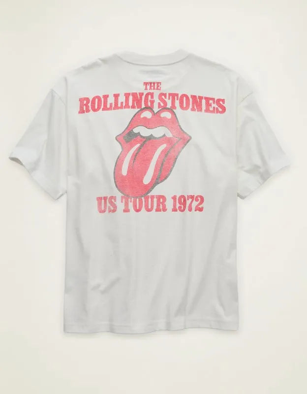 AE Boxy Fit The Rolling Stones Graphic T-Shirt