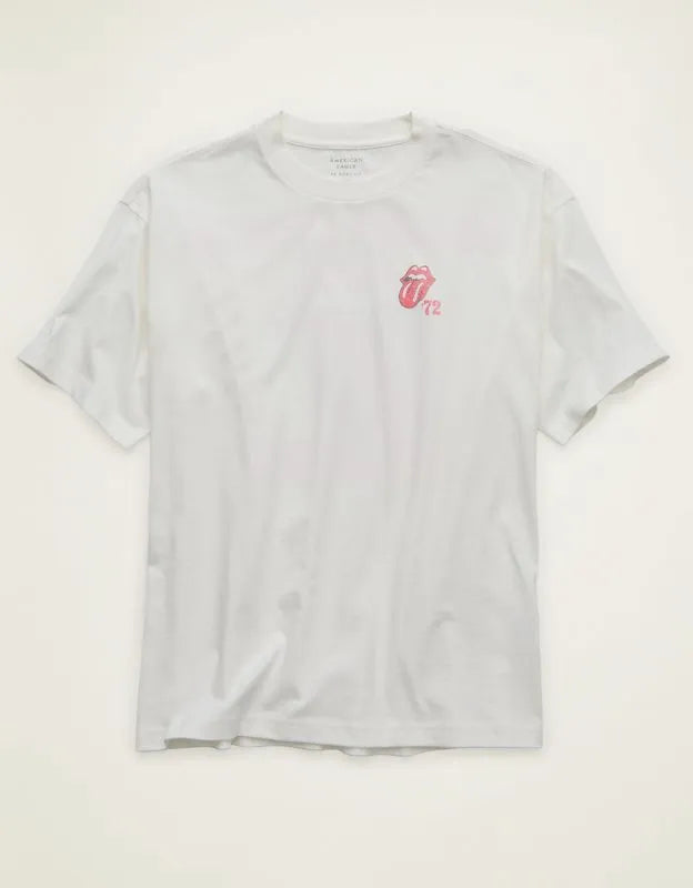 AE Boxy Fit The Rolling Stones Graphic T-Shirt