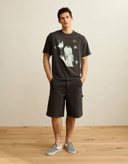 AE Boxy Fit Sabrina Carpenter Graphic T-Shirt
