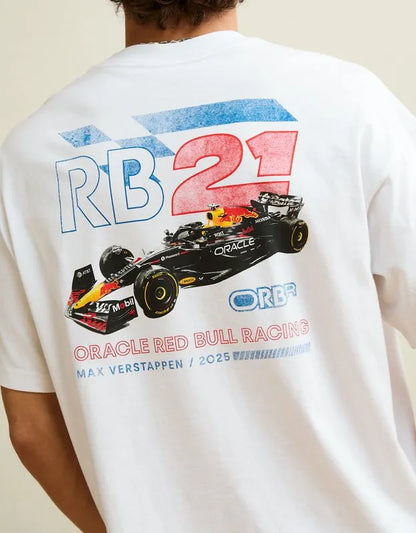 Oracle Red Bull Racing x AE Boxy Fit Graphic T-Shirt