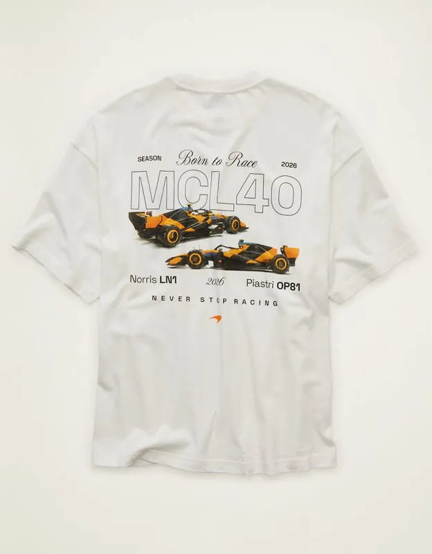 AE Boxy Fit McLaren Graphic T-Shirt
