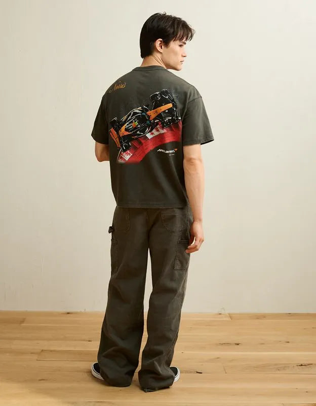 AE Boxy Fit McLaren Graphic T-Shirt