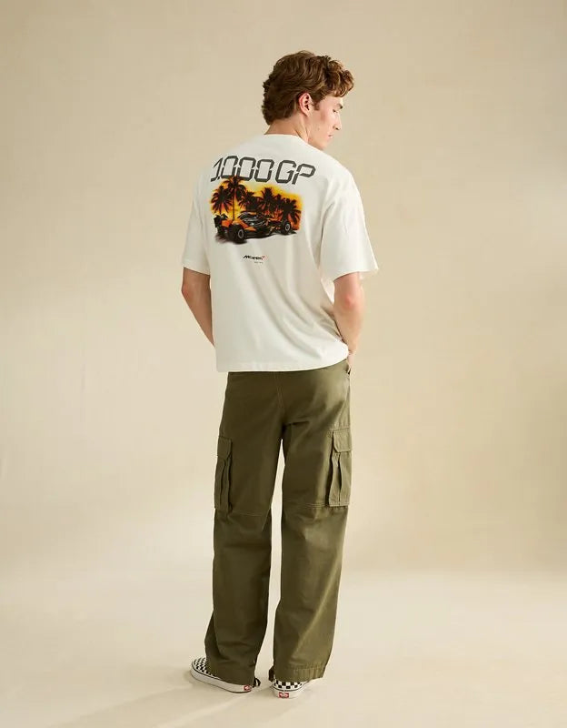 AE Boxy Fit McLaren Graphic T-Shirt