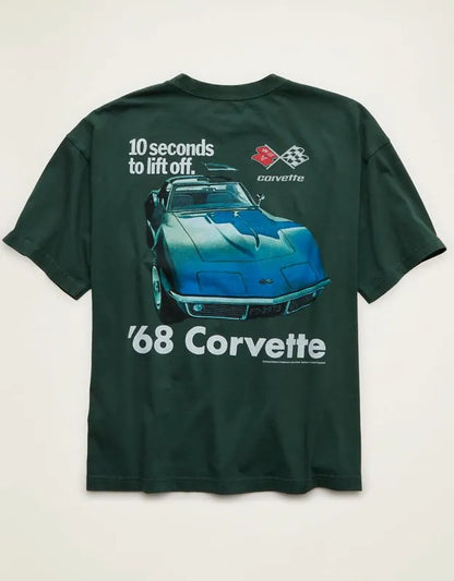 AE Boxy Fit Corvette Graphic T-Shirt