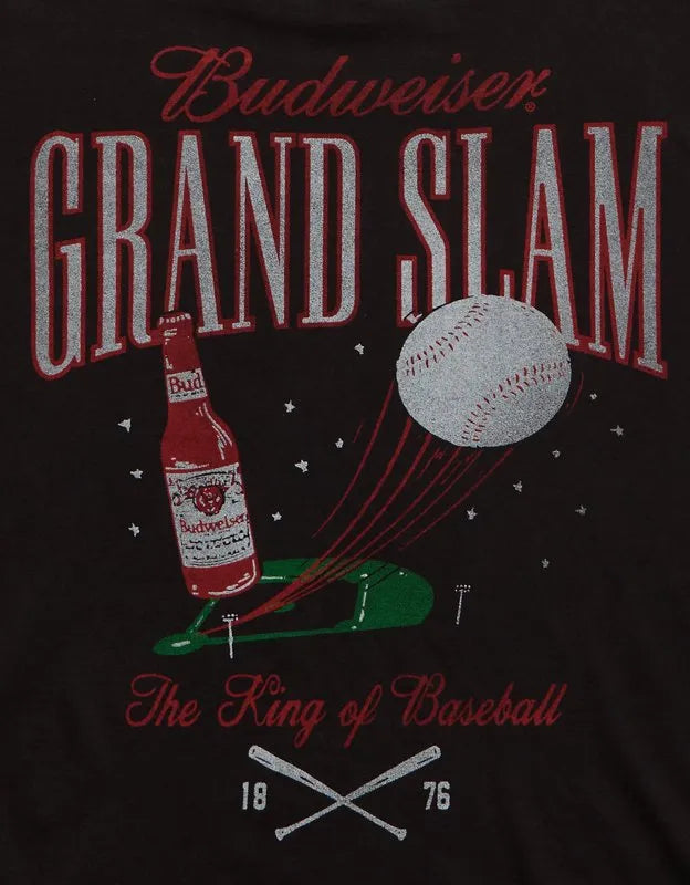 AE Boxy Fit Budweiser Graphic T-Shirt