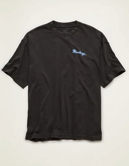 AE Boxy Fit Ford Mustang Graphic T-Shirt