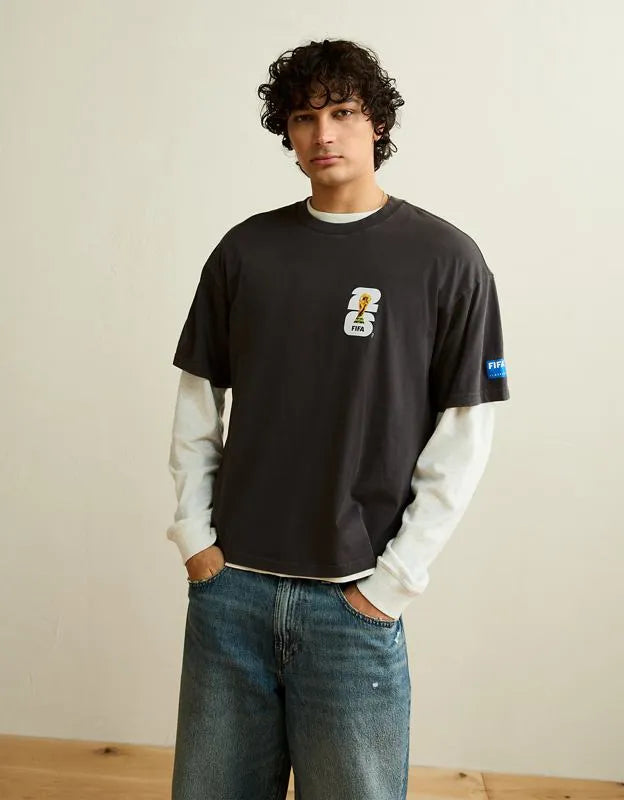AE x FIFA World Cup 2026 Boxy Fit Graphic T-Shirt