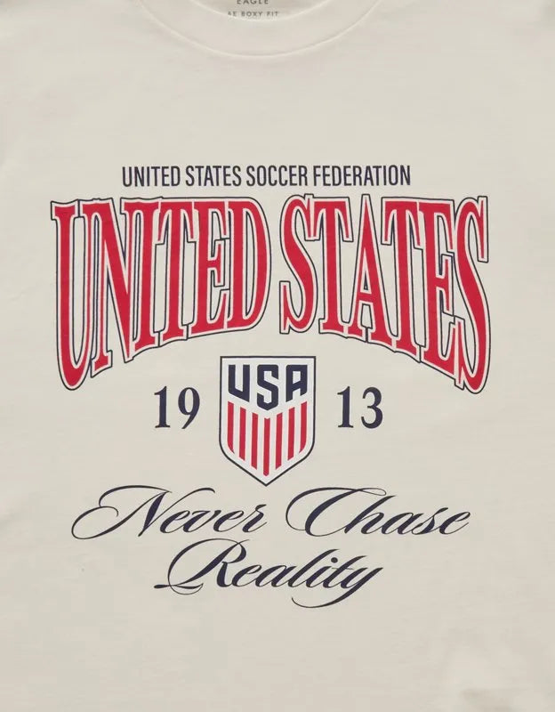 AE x FIFA World Cup 2026 Boxy Fit Graphic T-Shirt