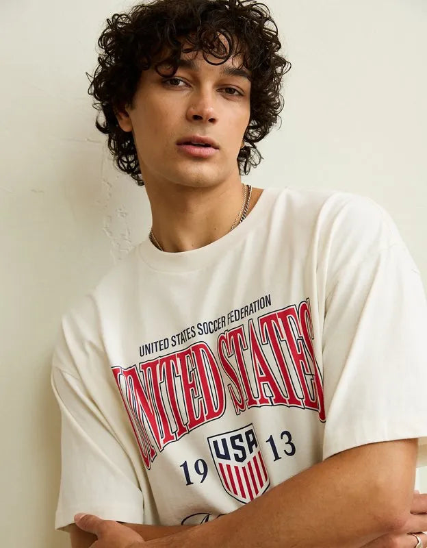 AE x FIFA World Cup 2026 Boxy Fit Graphic T-Shirt