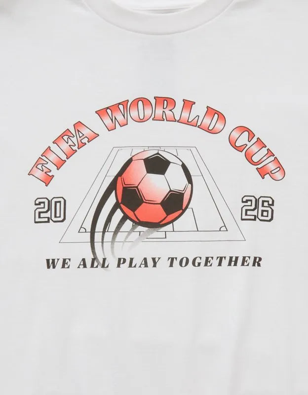 AE x FIFA World Cup 2026 Boxy Fit Graphic T-Shirt