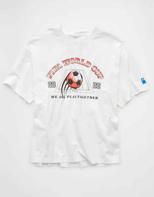 AE x FIFA World Cup 2026 Boxy Fit Graphic T-Shirt