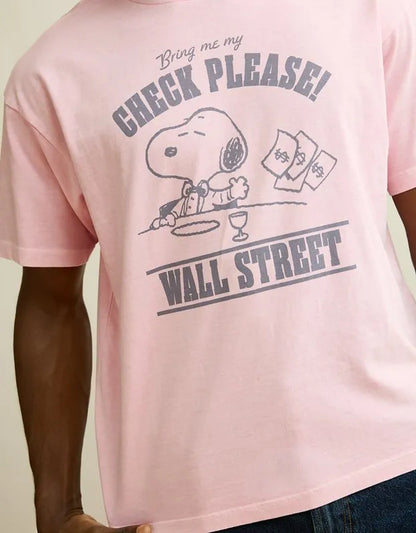 AE Boxy Fit Snoopy Graphic T-Shirt