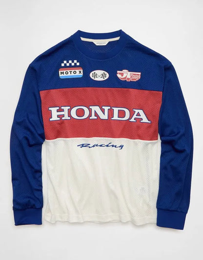 AE Boxy Fit Honda Long-Sleeve Mesh T-Shirt