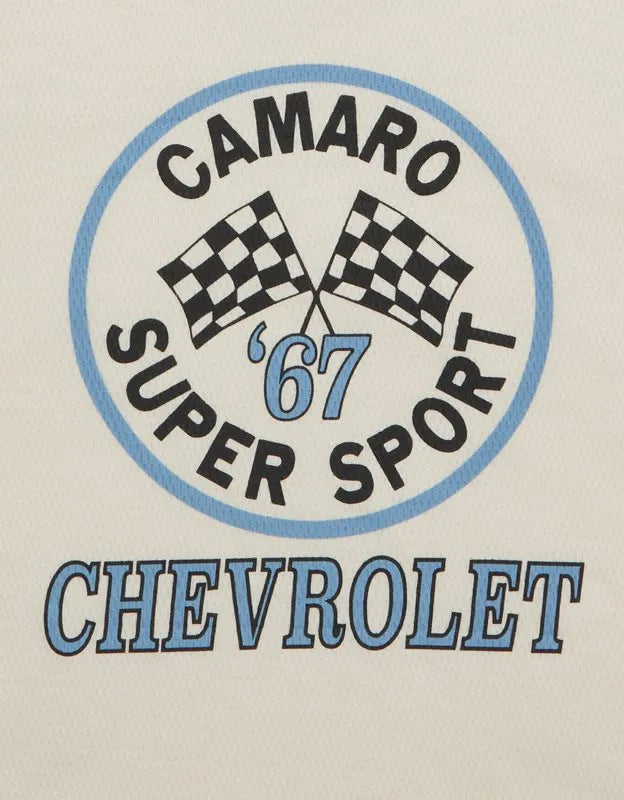AE Boxy Fit Long Sleeve Camaro Thermal Graphic T-Shirt