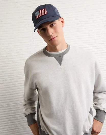 AE Colorblock Sweatshirt