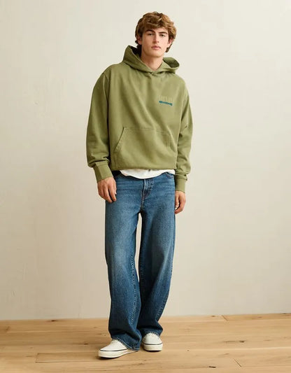 AE Standard Fit Nirvana Graphic Hoodie