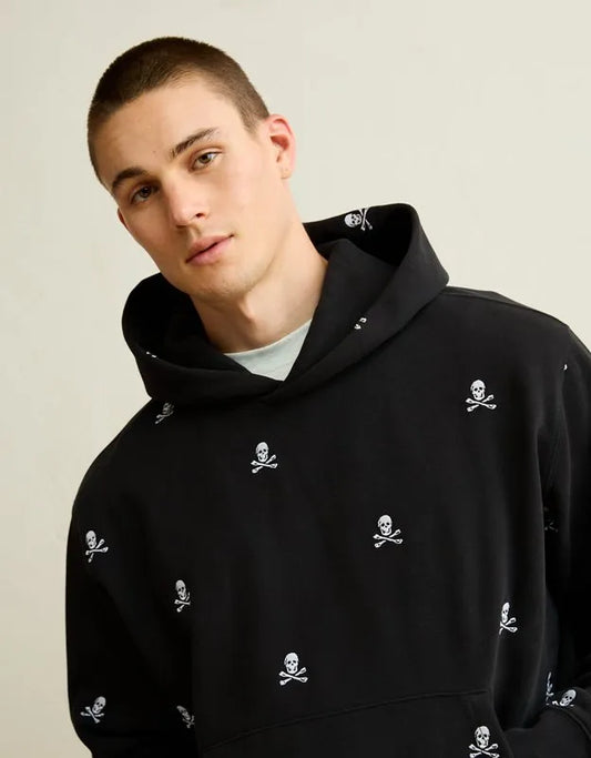 AE Laidback Luxe Embroidered Halloween Hoodie