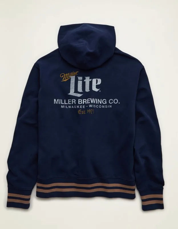 AE Laidback Luxe Miller Lite Graphic Hoodie