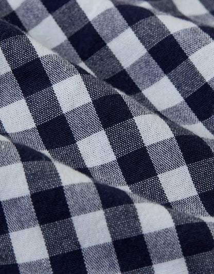 AEO Men's Plaid Stretch Cotton Boxer Short