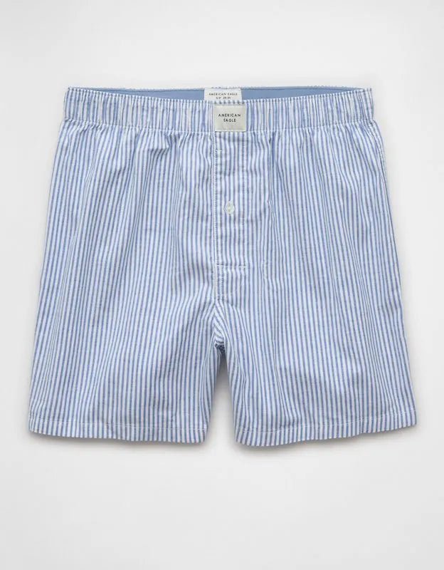AEO Men's Striped Stretch Boxer Short