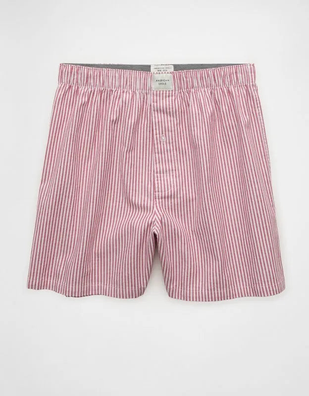 AEO Men's Stretch Cotton Boxer Short