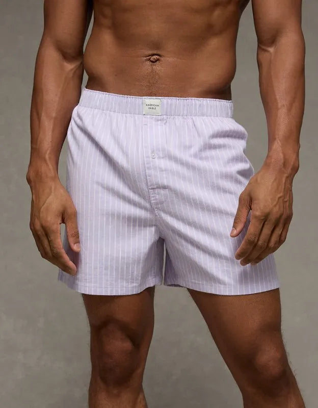 AEO Men's Stretch Cotton Boxer Short