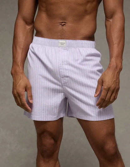 AEO Men's Stretch Cotton Boxer Short