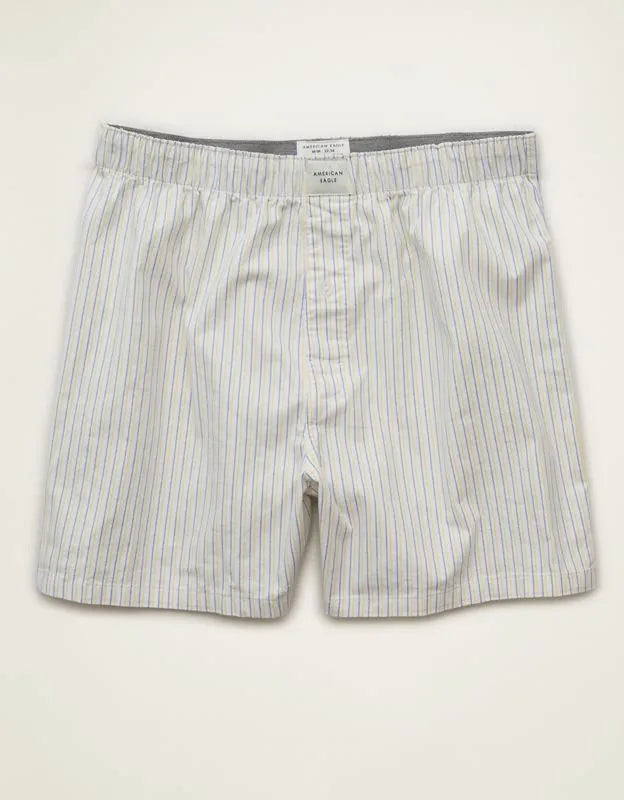 AEO Men's Stretch Cotton Boxer Short
