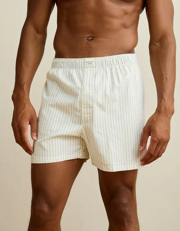 AEO Men's Stretch Cotton Boxer Short