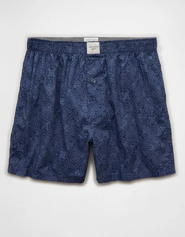 AEO Men's Stretch Cotton Boxer Short