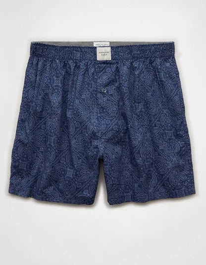 AEO Men's Stretch Cotton Boxer Short