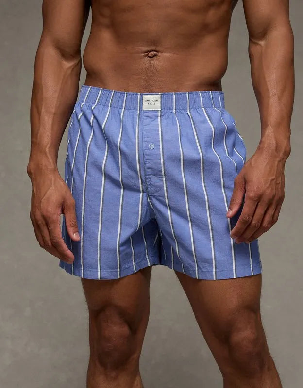 AEO Men's Stretch Cotton Boxer Short