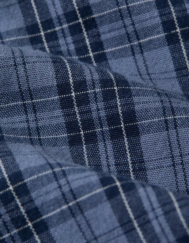 AEO Men's Plaid Stretch Cotton Boxer Short