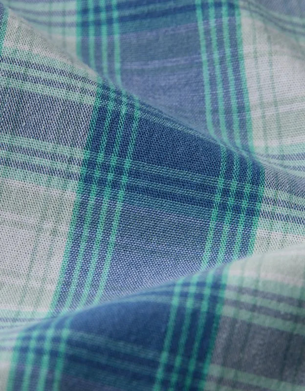 AEO Men's Plaid Stretch Cotton Boxer Short