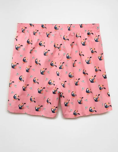 AEO Men's Stretch Cotton Boxer Short