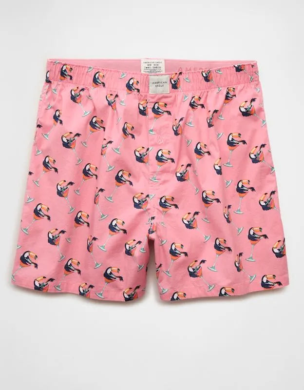 AEO Men's Stretch Cotton Boxer Short