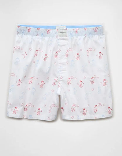 AEO Men's Snoopy Stretch Cotton Boxer Short