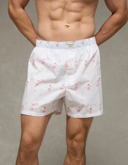 AEO Men's Snoopy Stretch Cotton Boxer Short