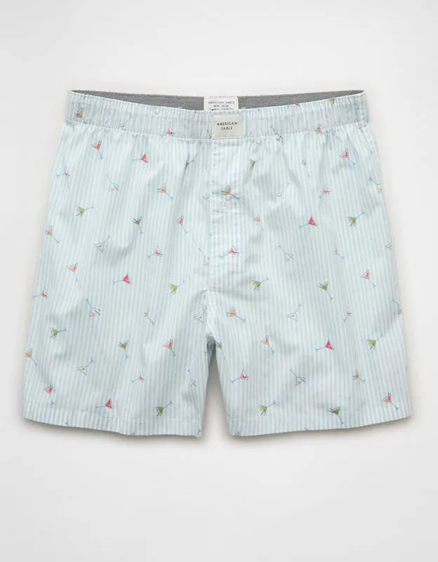 AEO Men's Stretch Cotton Boxer Short